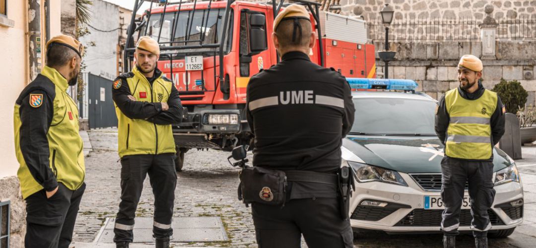 Efectivos de la UME Efectivos de la UME