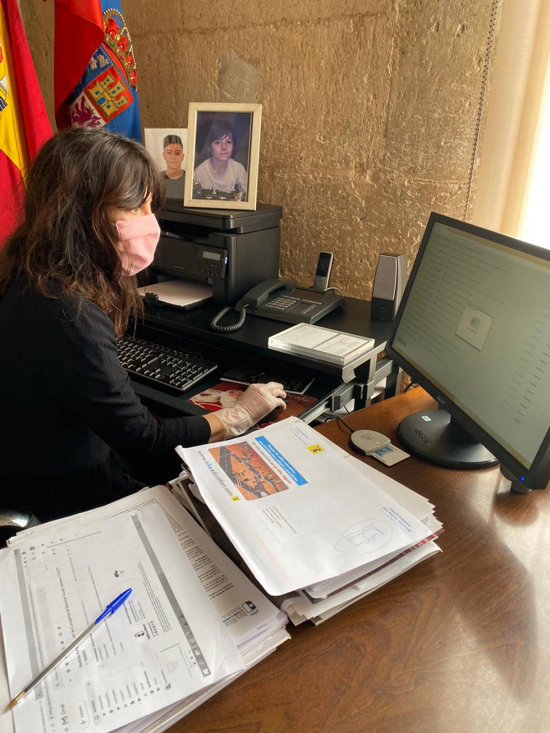 Mercedes Herreras, alcaldesa Mercedes Herreras, alcaldesa