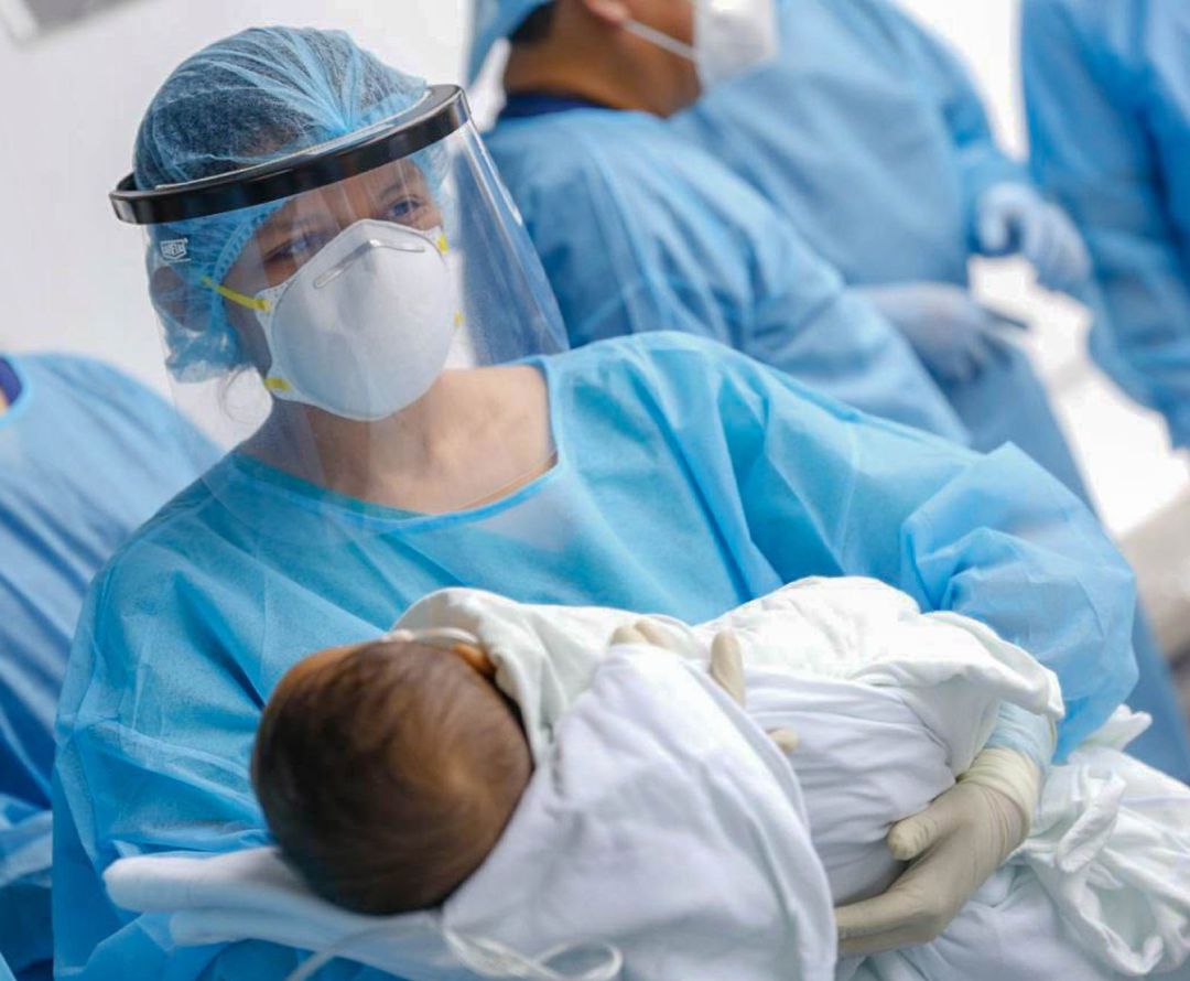 Un total de 64 niños han nacido durante el confinamiento. Todos sin covid Un total de 64 niños han nacido durante el confinamiento. Todos sin covid