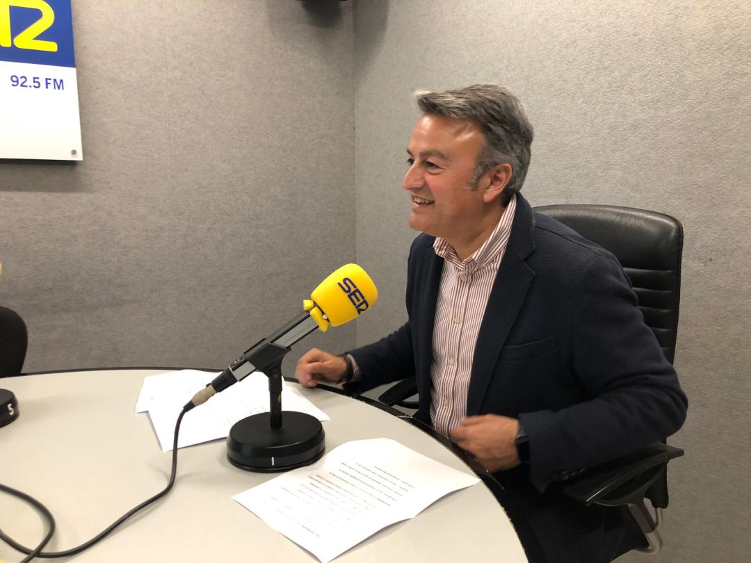 Imagen del alcalde de Xàbia, José Chulvi, de abril de 2019, en Hora 14. Imagen del alcalde de Xàbia, José Chulvi, de abril de 2019, en Hora 14.