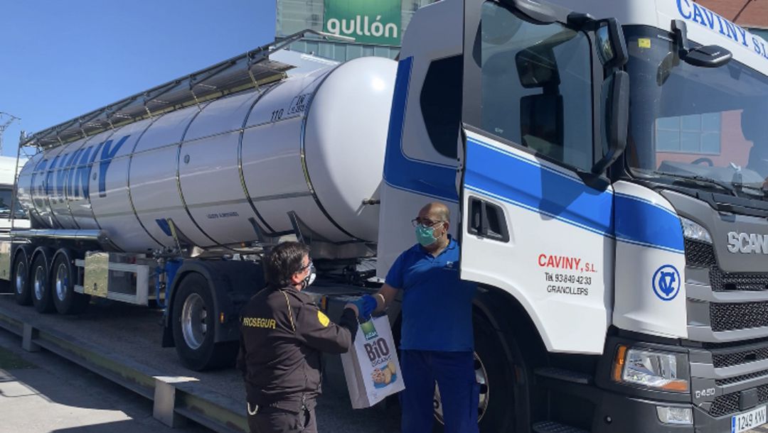Gullón ayuda también a los transportistas Gullón ayuda también a los transportistas
