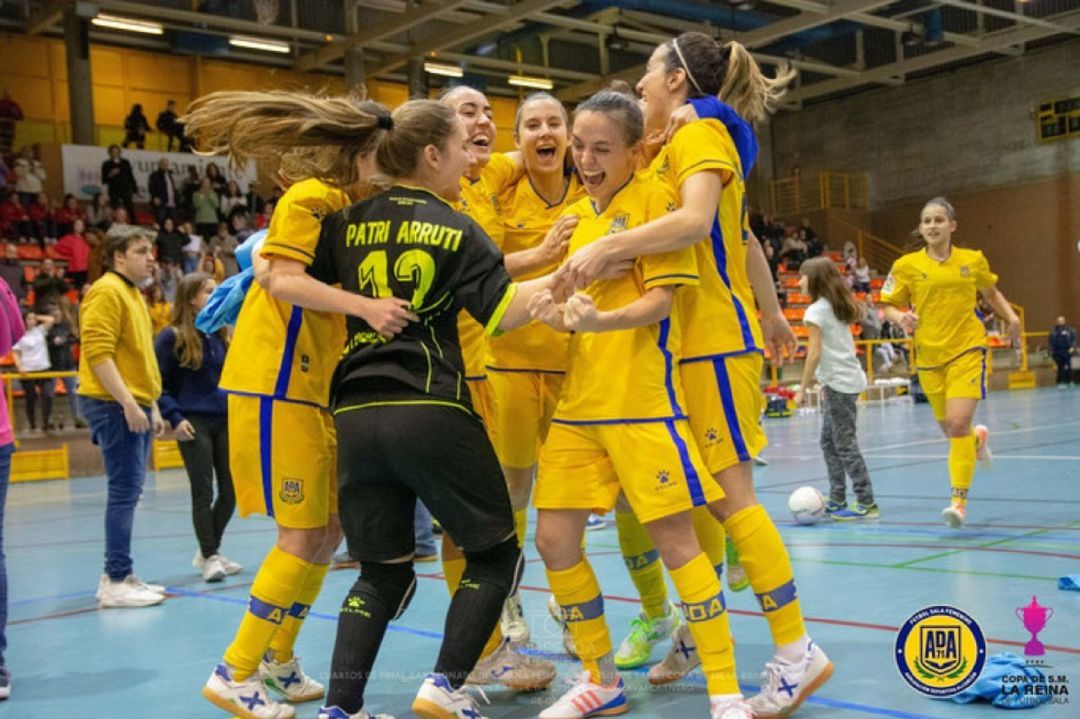 Jugadoras del Fútbol Sala Femenino de la Agrupación Deportiva Alcorcón Jugadoras del Fútbol Sala Femenino de la Agrupación Deportiva Alcorcón