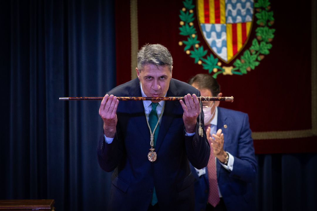 El popular, Xavier García Albiol, toma posesión como alcalde de Badalona, El popular, Xavier García Albiol, toma posesión como alcalde de Badalona,