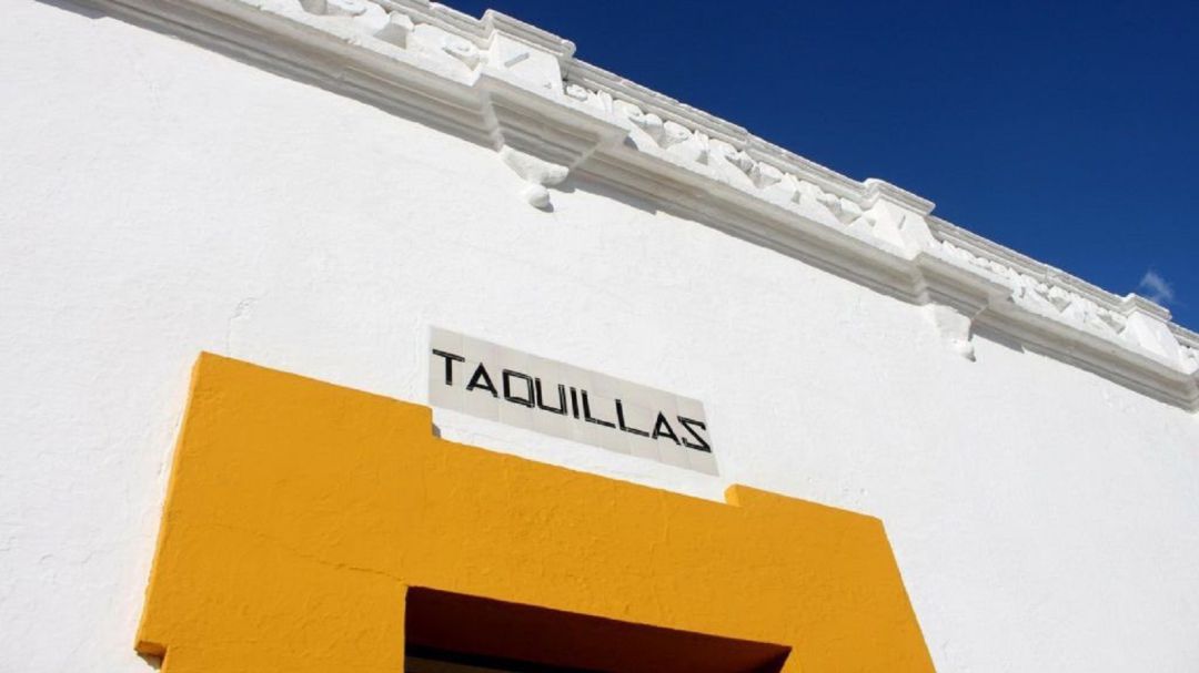 Imagen de las taquillas de la plaza de toros de la Real Maestranza de Sevilla Imagen de las taquillas de la plaza de toros de la Real Maestranza de Sevilla