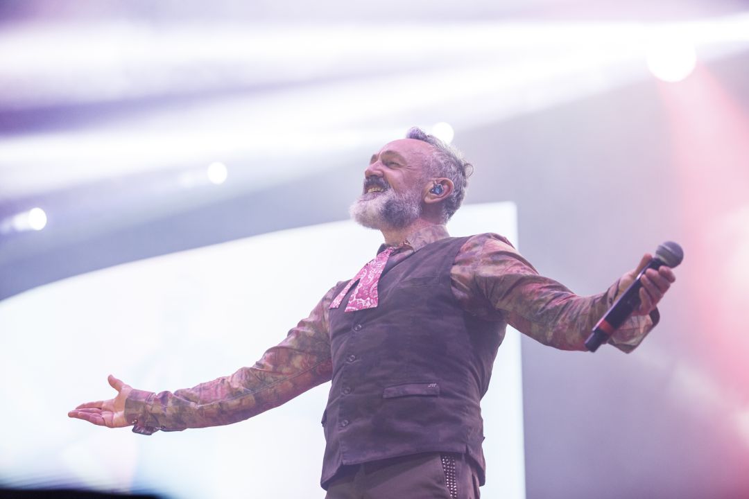 Rafa Sánchez, cantante del grupo 'La Unión'. Rafa Sánchez, cantante del grupo 'La Unión'.
