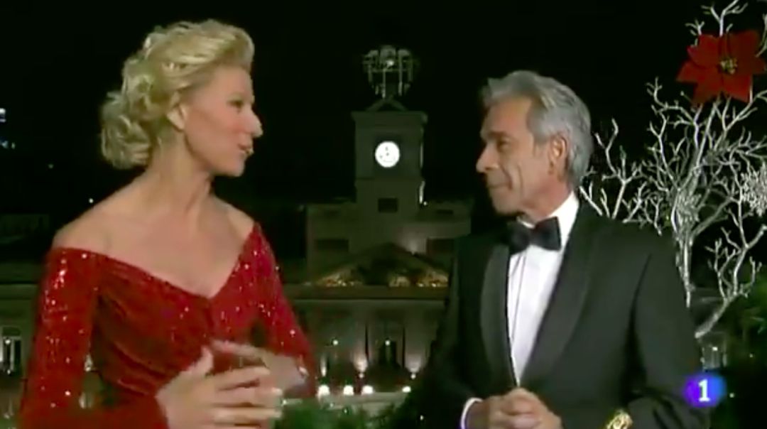 Los dos presentadores de las campanadas de 2012 Los dos presentadores de las campanadas de 2012