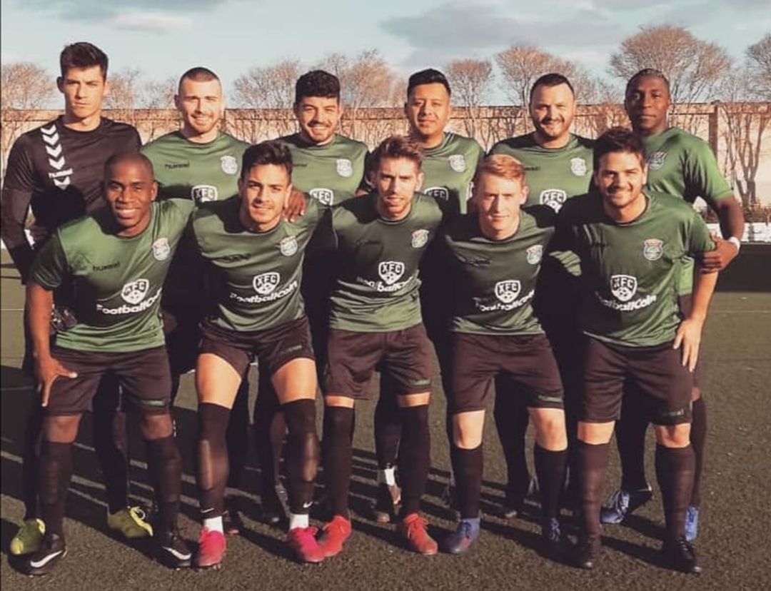 Un once inicial del Calpe C.F. Un once inicial del Calpe C.F.