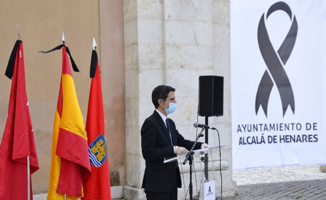 Javier Rodríguez Palacios, alcalde de Alcalá de Henares. Javier Rodríguez Palacios, alcalde de Alcalá de Henares.
