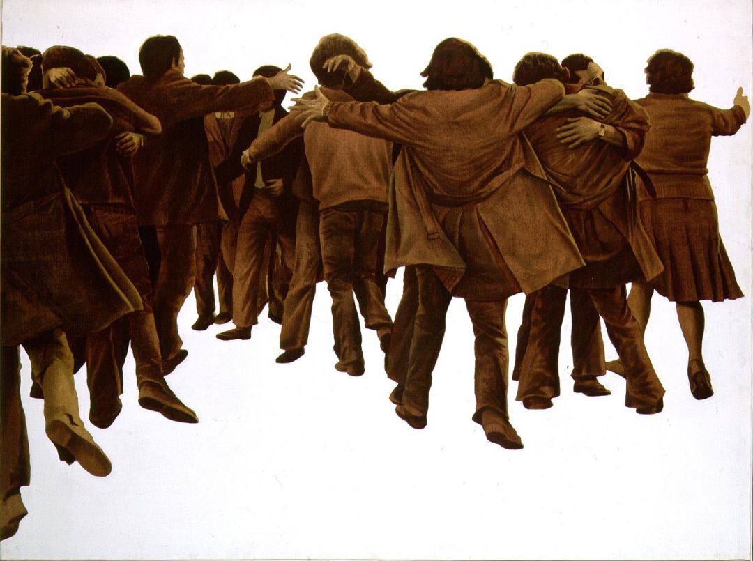 El Abrazo, de Juan Genovés El Abrazo, de Juan Genovés