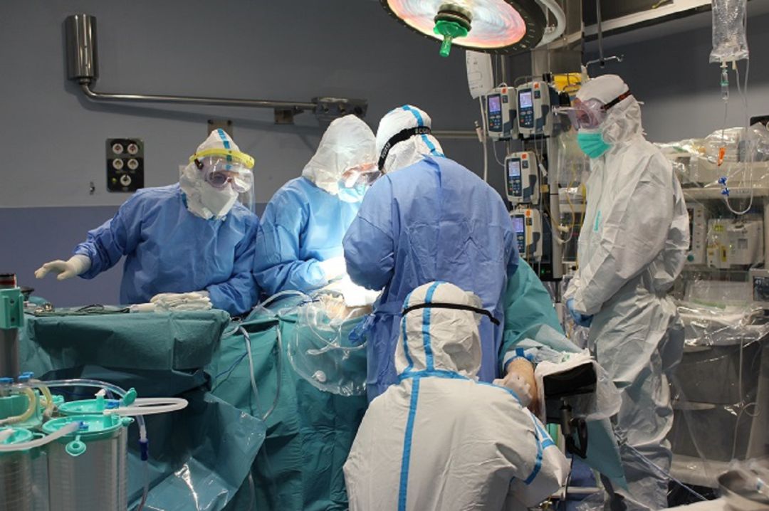 Una operació al Trueta Una operació al Trueta