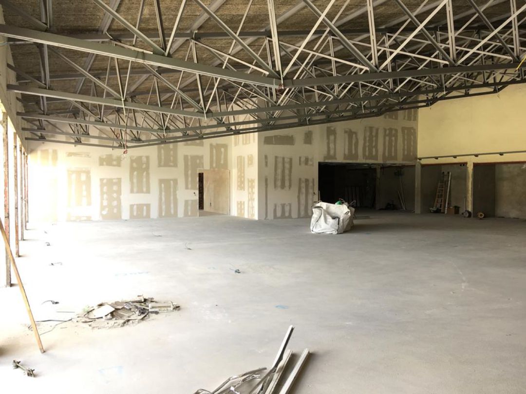 As obras do Pavillón Polideportivo Dos Remedios a bo ritmo e sen acumular atrasos As obras do Pavillón Polideportivo Dos Remedios a bo ritmo e sen acumular atrasos