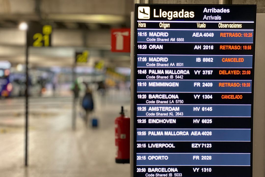 El interior del aeropuerto Alicante-Elche en una imagen reciente El interior del aeropuerto Alicante-Elche en una imagen reciente