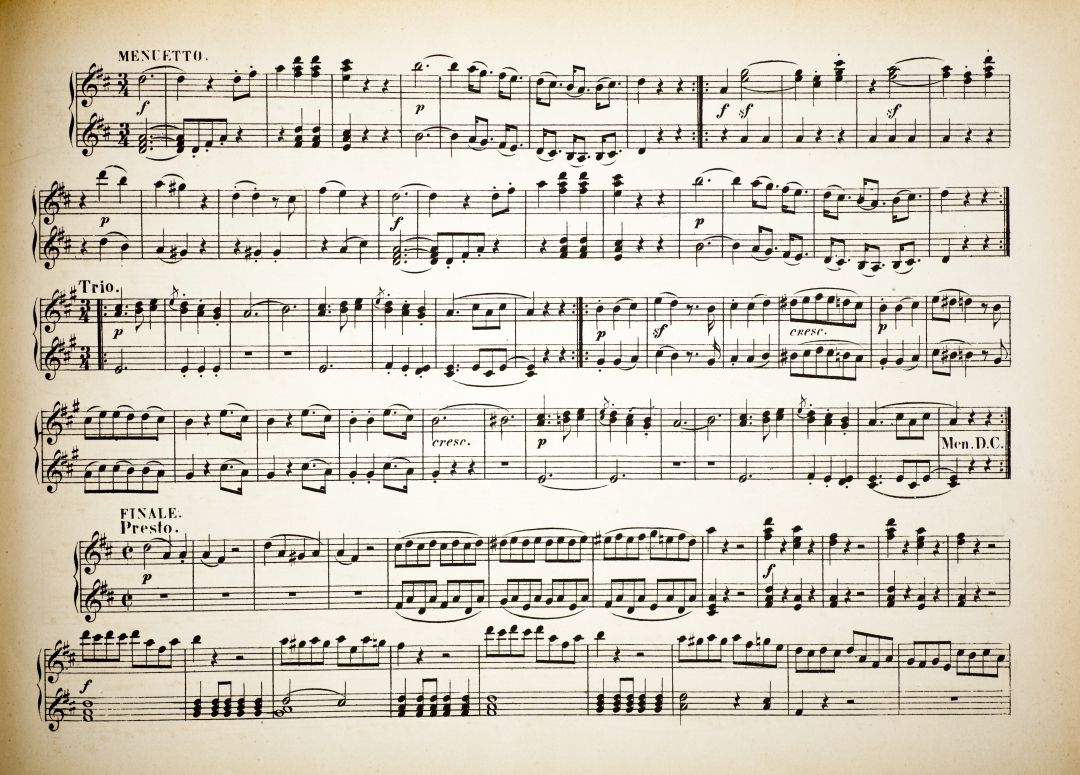 Partitura musical Partitura musical
