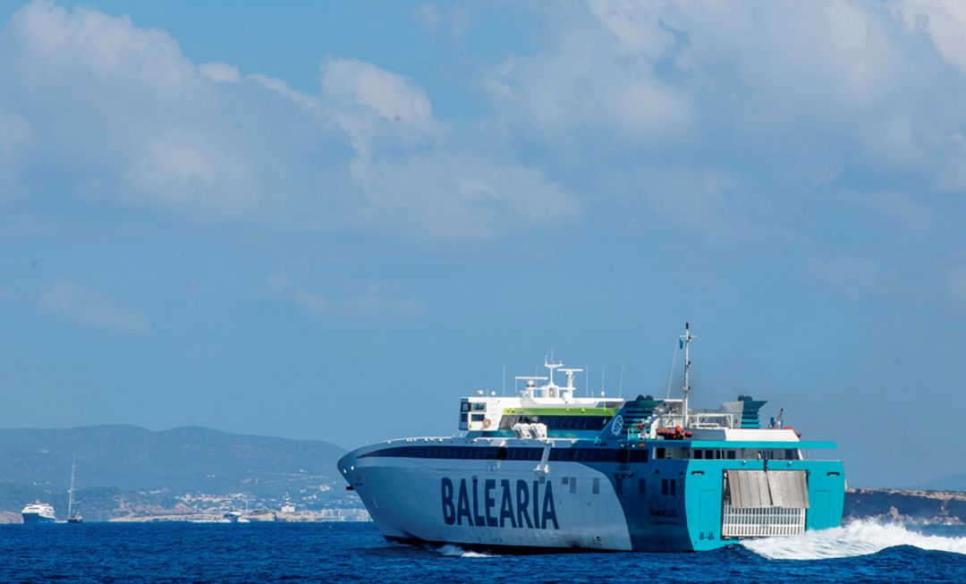 Imagen de uno de los buques de la naviera Imagen de uno de los buques de la naviera