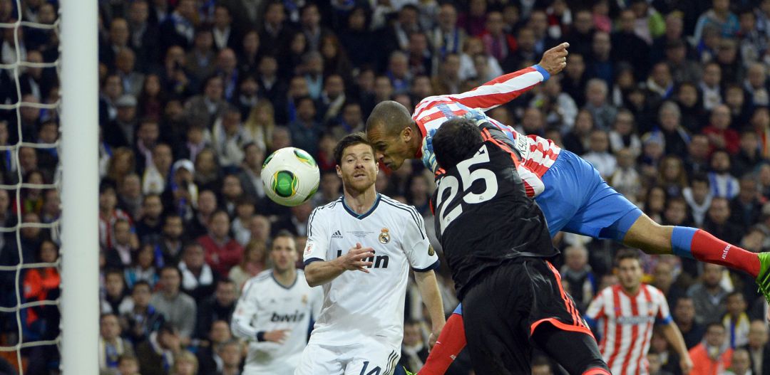 Joao Miranda marca el tanto decisivo en la final de la Copa del Rey del año 2013 Joao Miranda marca el tanto decisivo en la final de la Copa del Rey del año 2013