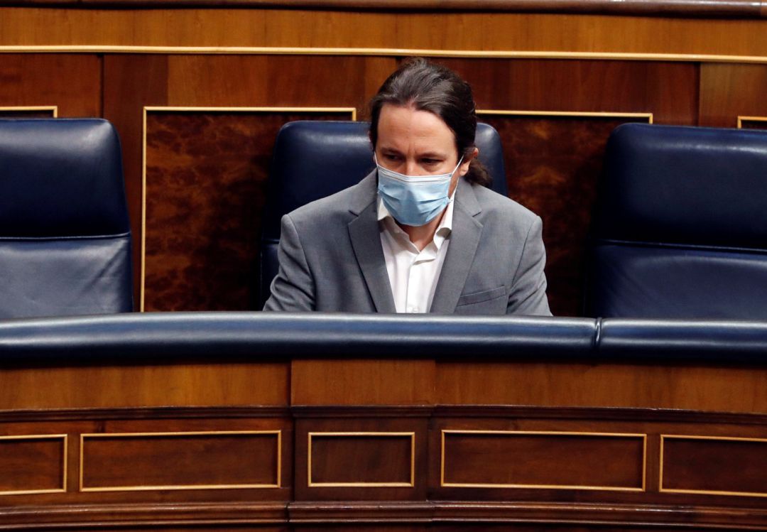 Pablo Iglesias, en el Congreso de los Diputados Pablo Iglesias, en el Congreso de los Diputados
