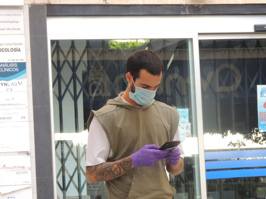 José Carlos Lazo antes de pasar los test del coronavirus. José Carlos Lazo antes de pasar los test del coronavirus.