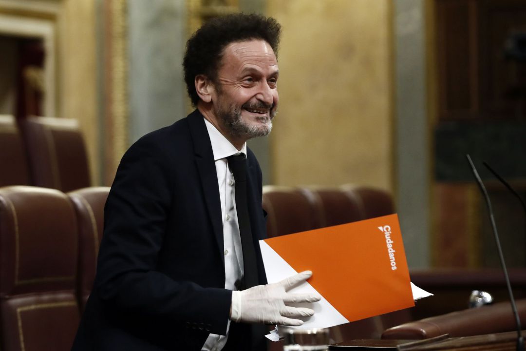 El diputado de Ciudadanos Edmundo Bal interviene este miércoles durante el pleno del Congreso de los Diputados. El diputado de Ciudadanos Edmundo Bal interviene este miércoles durante el pleno del Congreso de los Diputados.