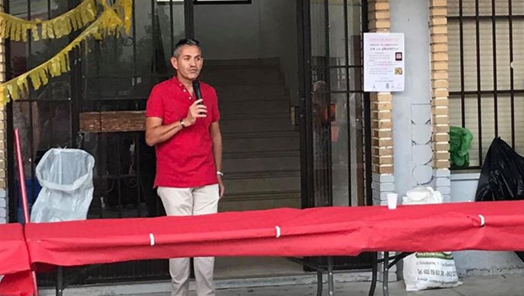El alcalde de La Guardia, Juan Jesús Torres, en un acto en la localidad. El alcalde de La Guardia, Juan Jesús Torres, en un acto en la localidad.