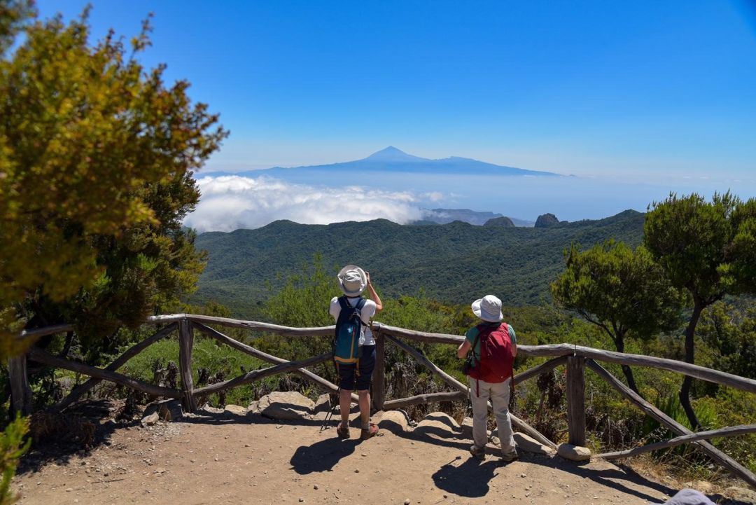 Turistas en La Gomera Turistas en La Gomera