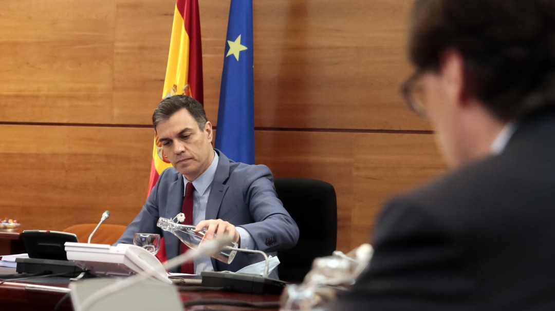 El Gobierno cierra el apoyo de Cs para una prórroga de 15 días y atrae a ERC a la abstención en la votación