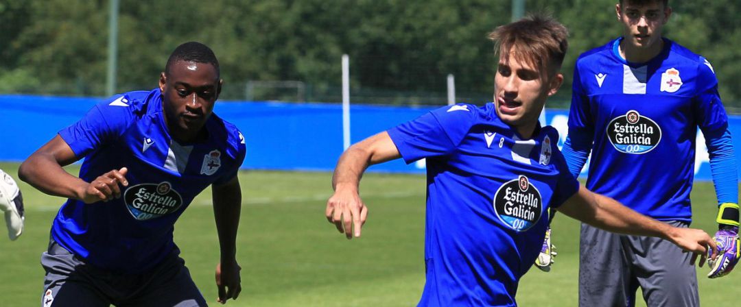 Mujaid en un entrenamiento Mujaid en un entrenamiento