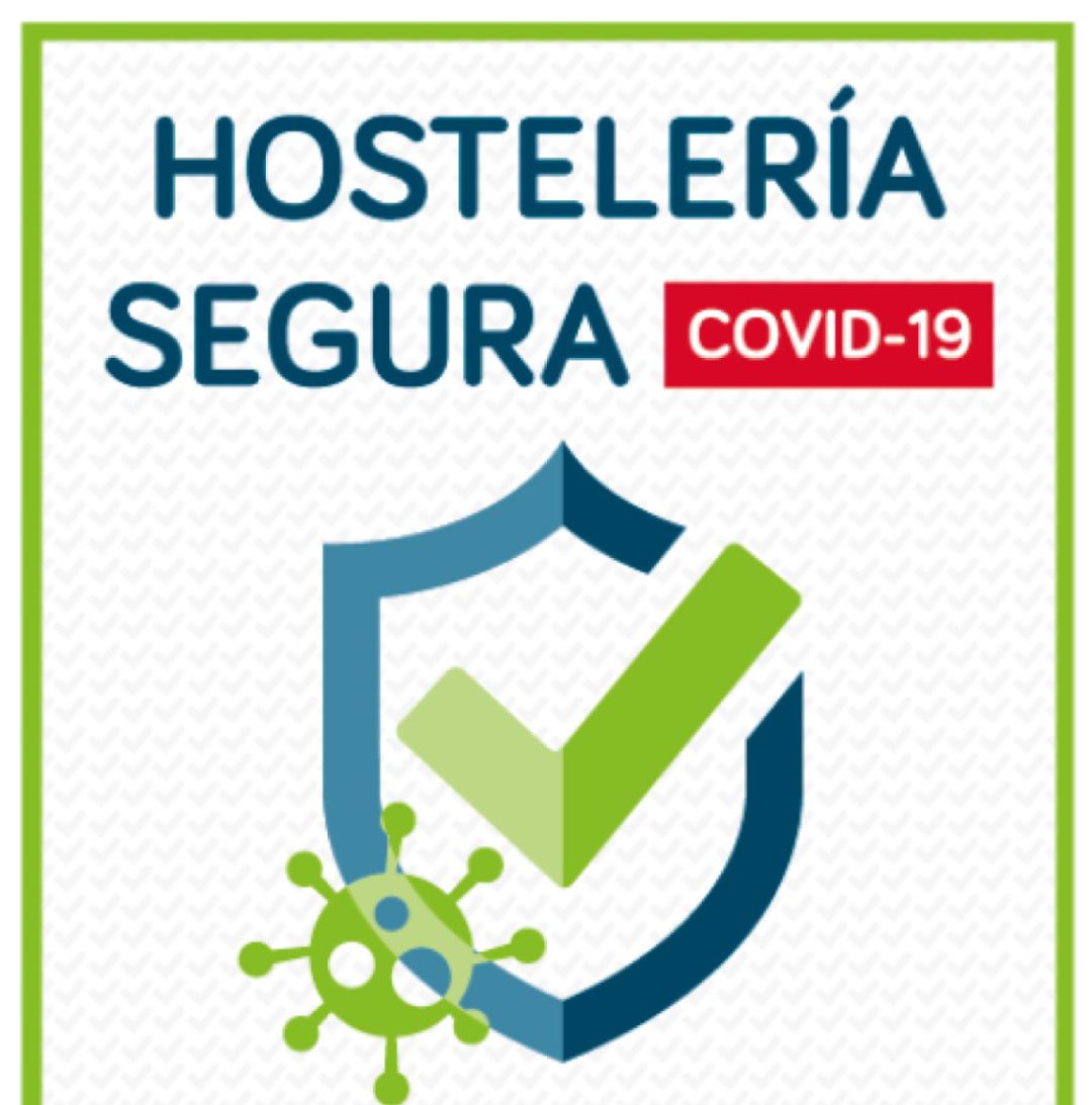 Cartel de la campaña por la hostelería segura Cartel de la campaña por la hostelería segura