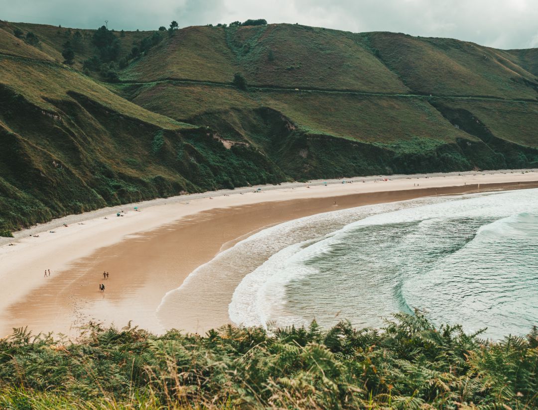 Playa de Torimbia, Asturias. Playa de Torimbia, Asturias.