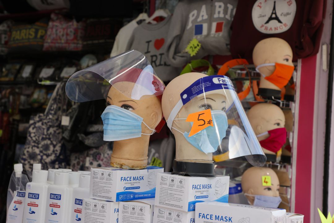 Venta de mascarillas en París Venta de mascarillas en París