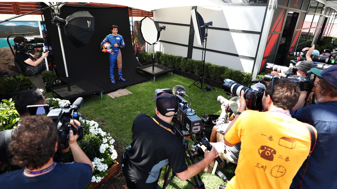 Carlos Sainz, en una imagen de marzo de este año en Melbourne. Carlos Sainz, en una imagen de marzo de este año en Melbourne.