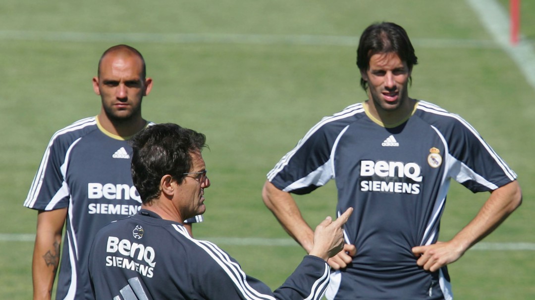 Fabio Capello aclara las palabras de Van Nistelrooy y asegura que Ronaldo estaba "muy gordo"