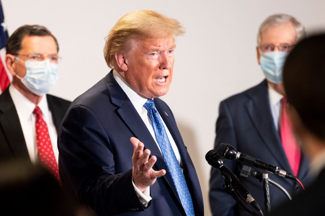 El presidente de EEUU Donald Trump.
El presidente de EEUU Donald Trump.