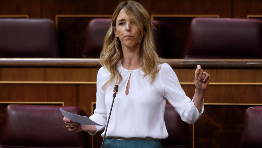 Cayetana Álvarez de Toledo, en la sesión de control Cayetana Álvarez de Toledo, en la sesión de control