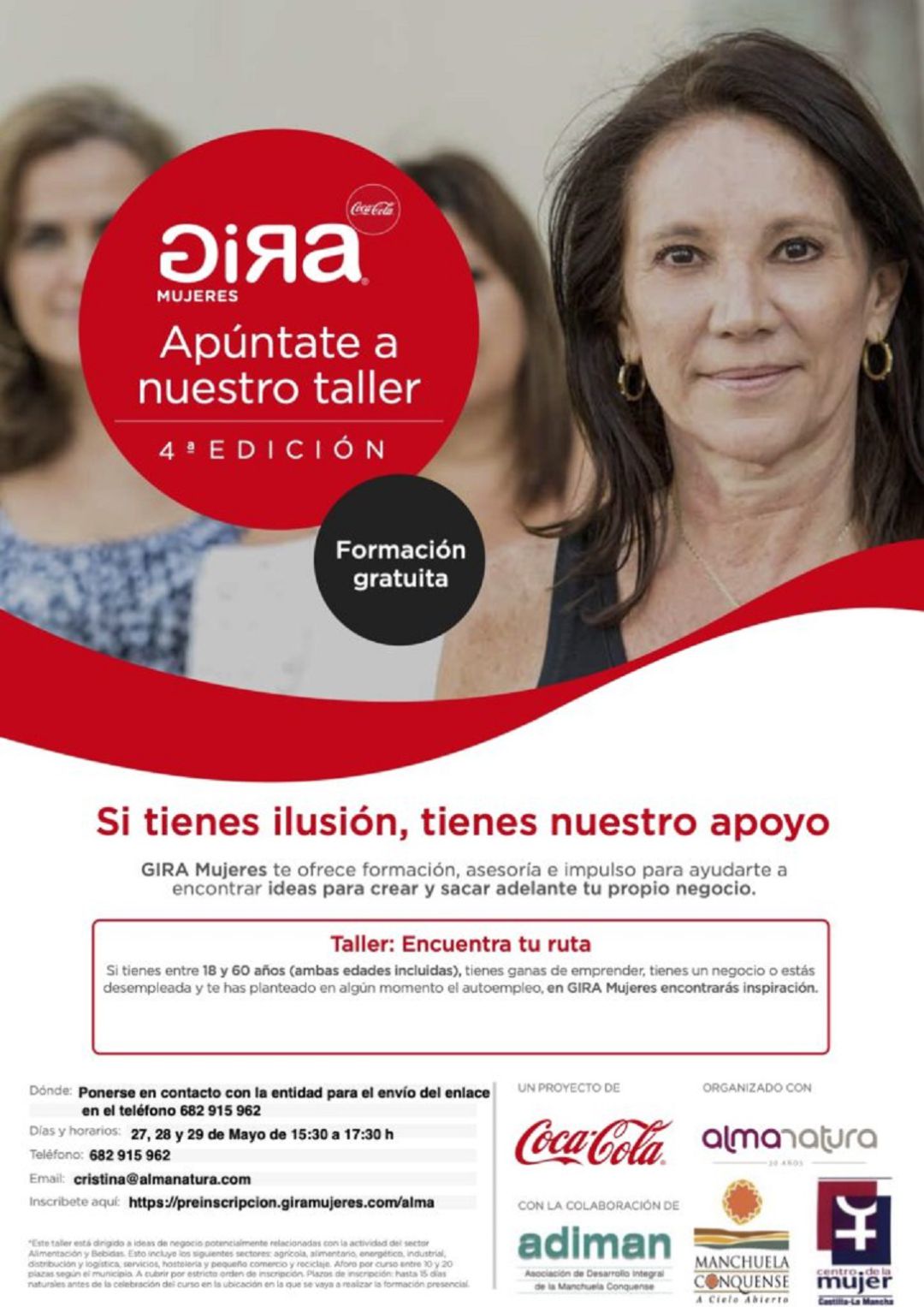 Cartel informativo del taller Gira Mujeres Cartel informativo del taller Gira Mujeres