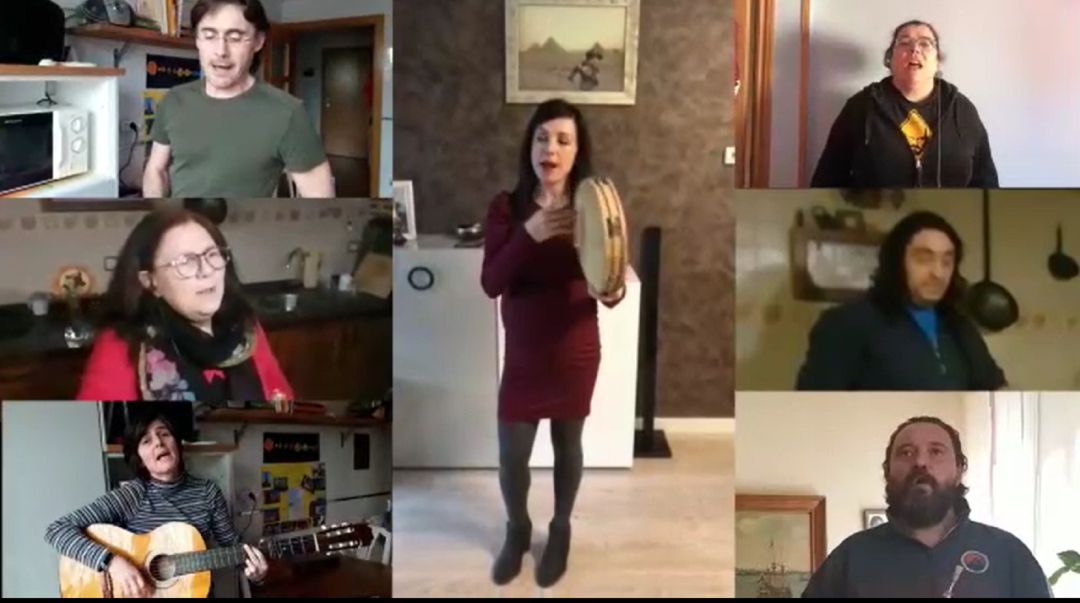 Fotograma del vídeo 'Aeranda aplaude' Fotograma del vídeo 'Aeranda aplaude'