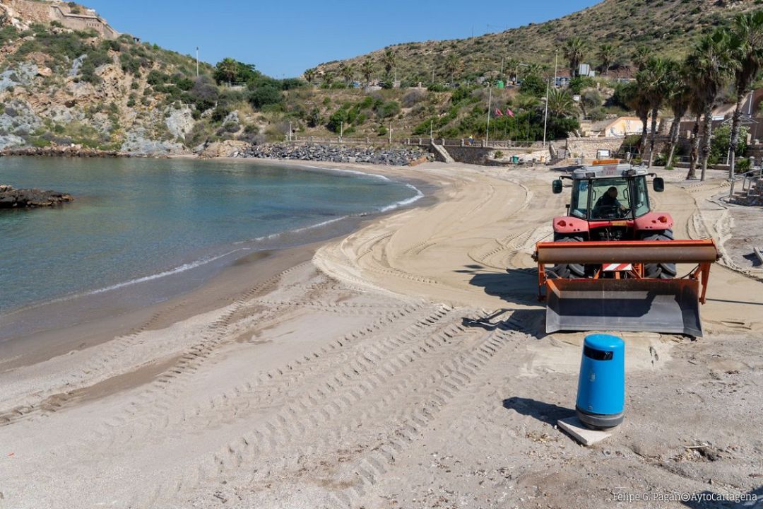 Playa de Cala Cortina Playa de Cala Cortina