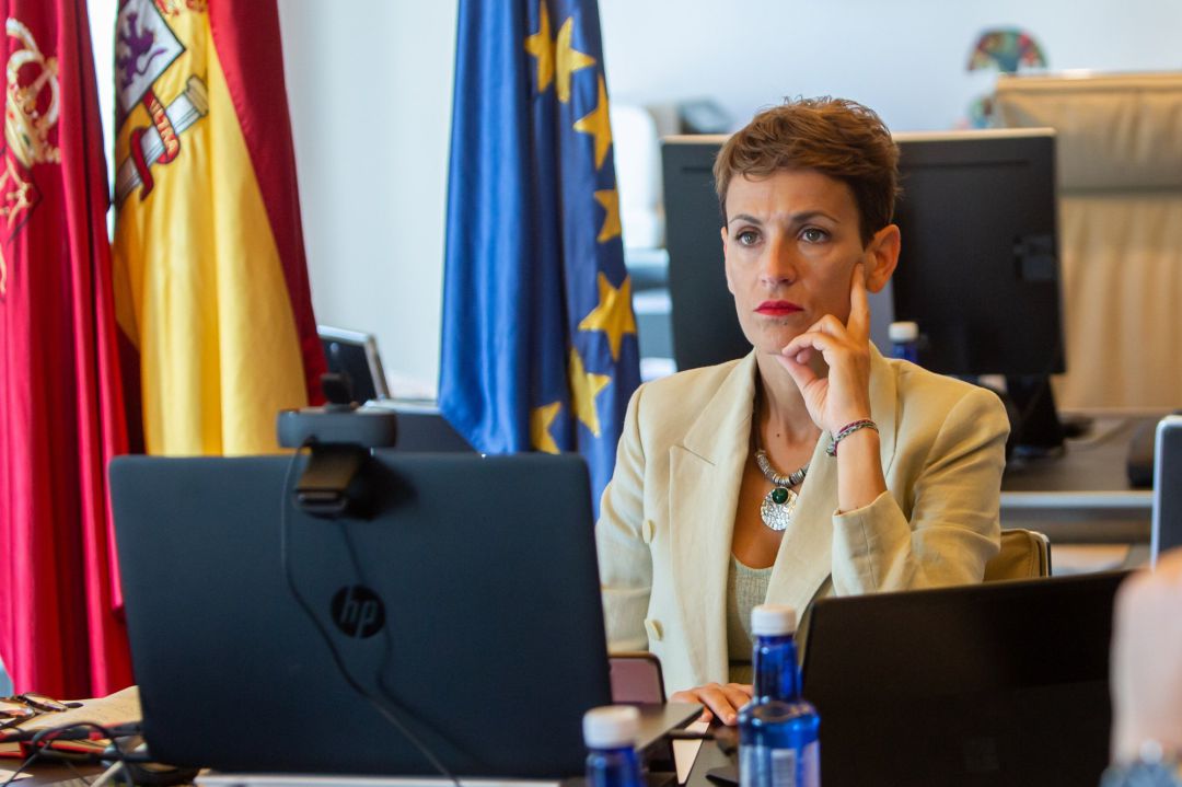 María Chivite, presidenta del Gobierno de Navarra
María Chivite, presidenta del Gobierno de Navarra
