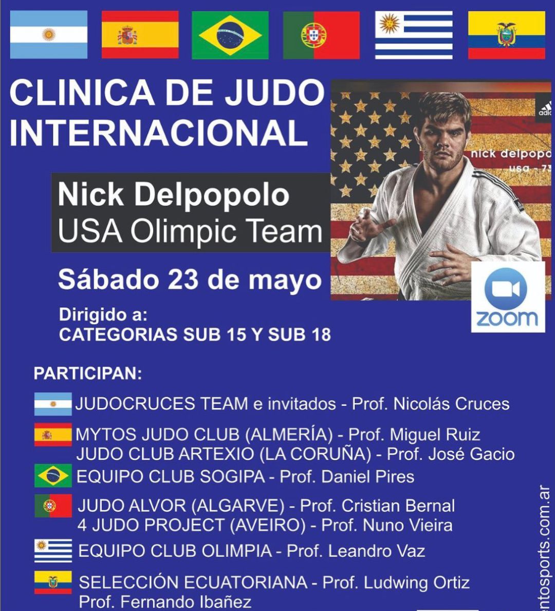 Cartel del entrenamiento internacional. Cartel del entrenamiento internacional.