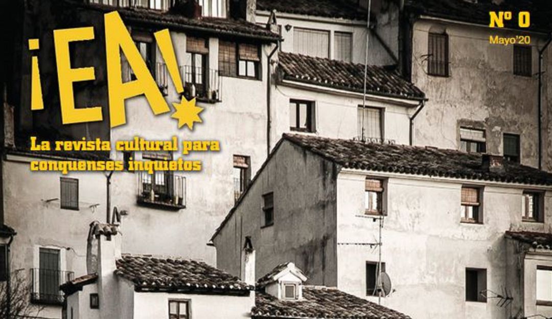 Detalle de la portada del número 0 de la revista '¡EA!'. Detalle de la portada del número 0 de la revista '¡EA!'.