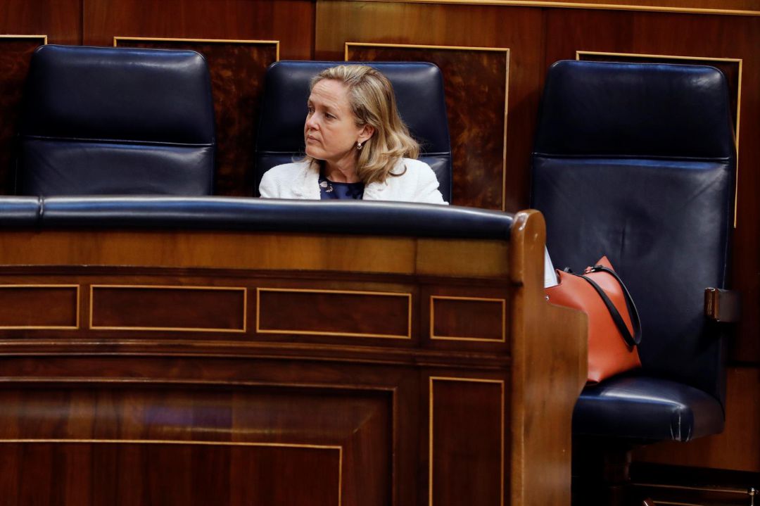 La ministra de Economía, Nadia Calviño La ministra de Economía, Nadia Calviño