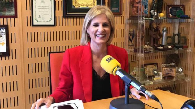 La diputada María José García Pelayo en una entrevista en la SER La diputada María José García Pelayo en una entrevista en la SER