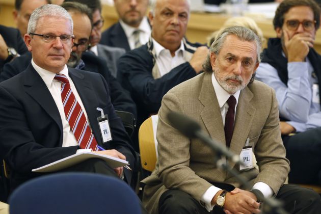 Francisco Correa durante el juicio de la 'Època I' de la trama Francisco Correa durante el juicio de la 'Època I' de la trama