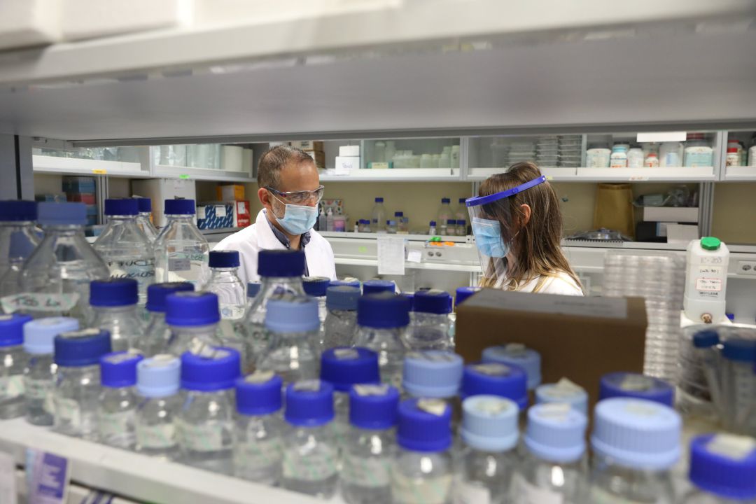 Imagen de archivo de un laboratorio de investigación en la Universidad Autónoma donde se investiga el virus. Imagen de archivo de un laboratorio de investigación en la Universidad Autónoma donde se investiga el virus.