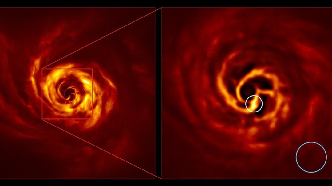 Un grupo de científicos descubre por primera vez indicios del nacimiento de un planeta