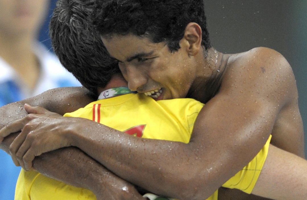 Enhamed Enhamed, en los Juegos Paralímpicos de Pekín 2008. Enhamed Enhamed, en los Juegos Paralímpicos de Pekín 2008.