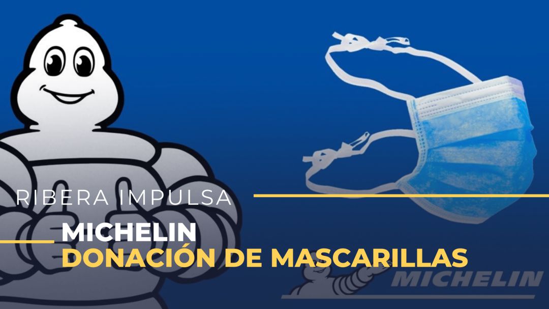 Michelin dona 400.000 mascarillas Michelin dona 400.000 mascarillas