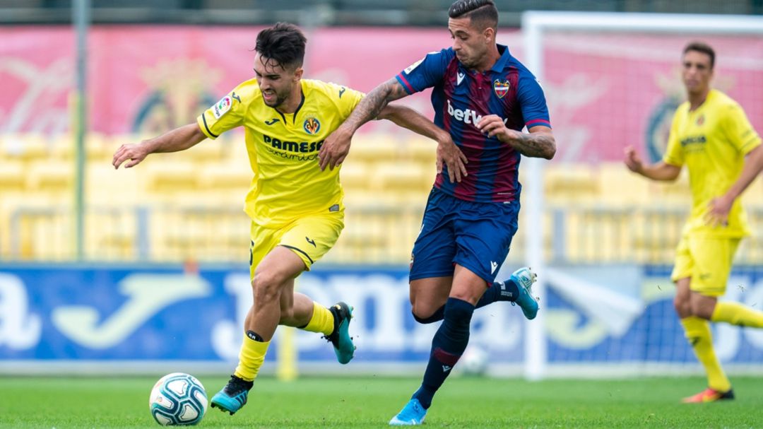 Imagen del amistoso disputado entre el Villarreal y el Levante en el Mini Estadi. Imagen del amistoso disputado entre el Villarreal y el Levante en el Mini Estadi.