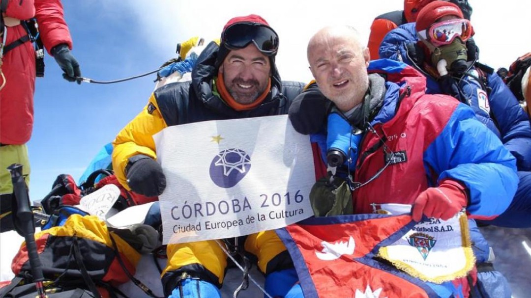 Se cumplen 12 años de la cumbre del Everest por los cordobeses Ricardo Guerrero y José Baena