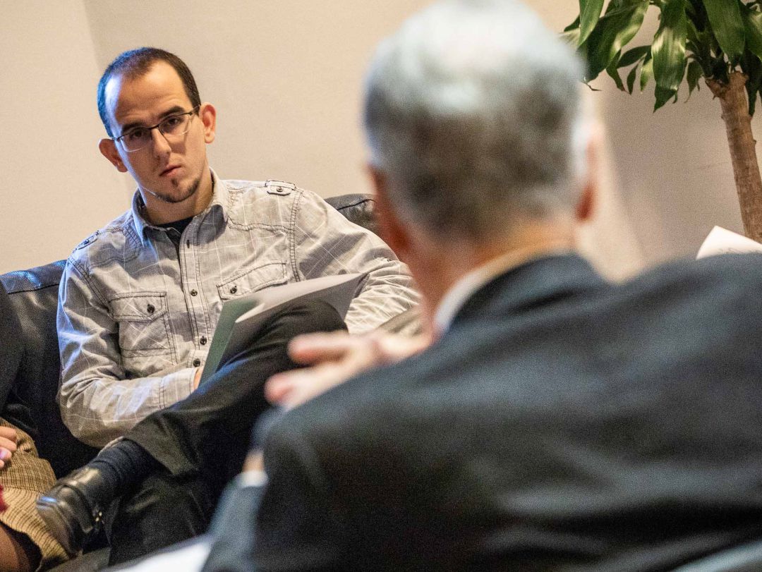 Ezequiel Monferrer, uno de los jóvenes investigadores becados por la RunCáncer Ezequiel Monferrer, uno de los jóvenes investigadores becados por la RunCáncer