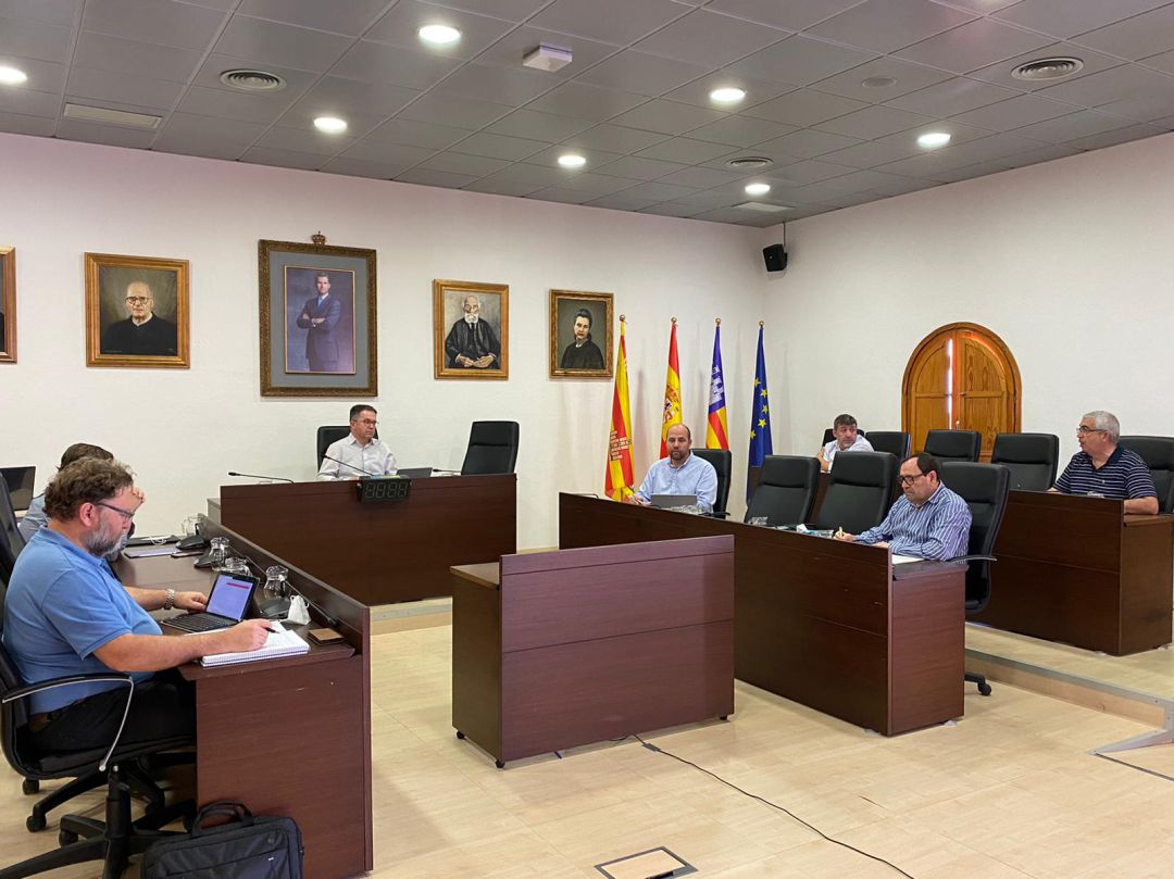 Pleno celebrado este jueves en Sant Josep Pleno celebrado este jueves en Sant Josep